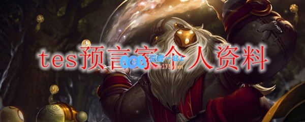 tes预言家个人资料_LOL游戏攻略