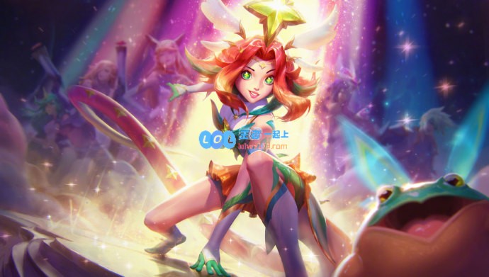 星守系列新皮肤原画公布：佐伊小魔女
