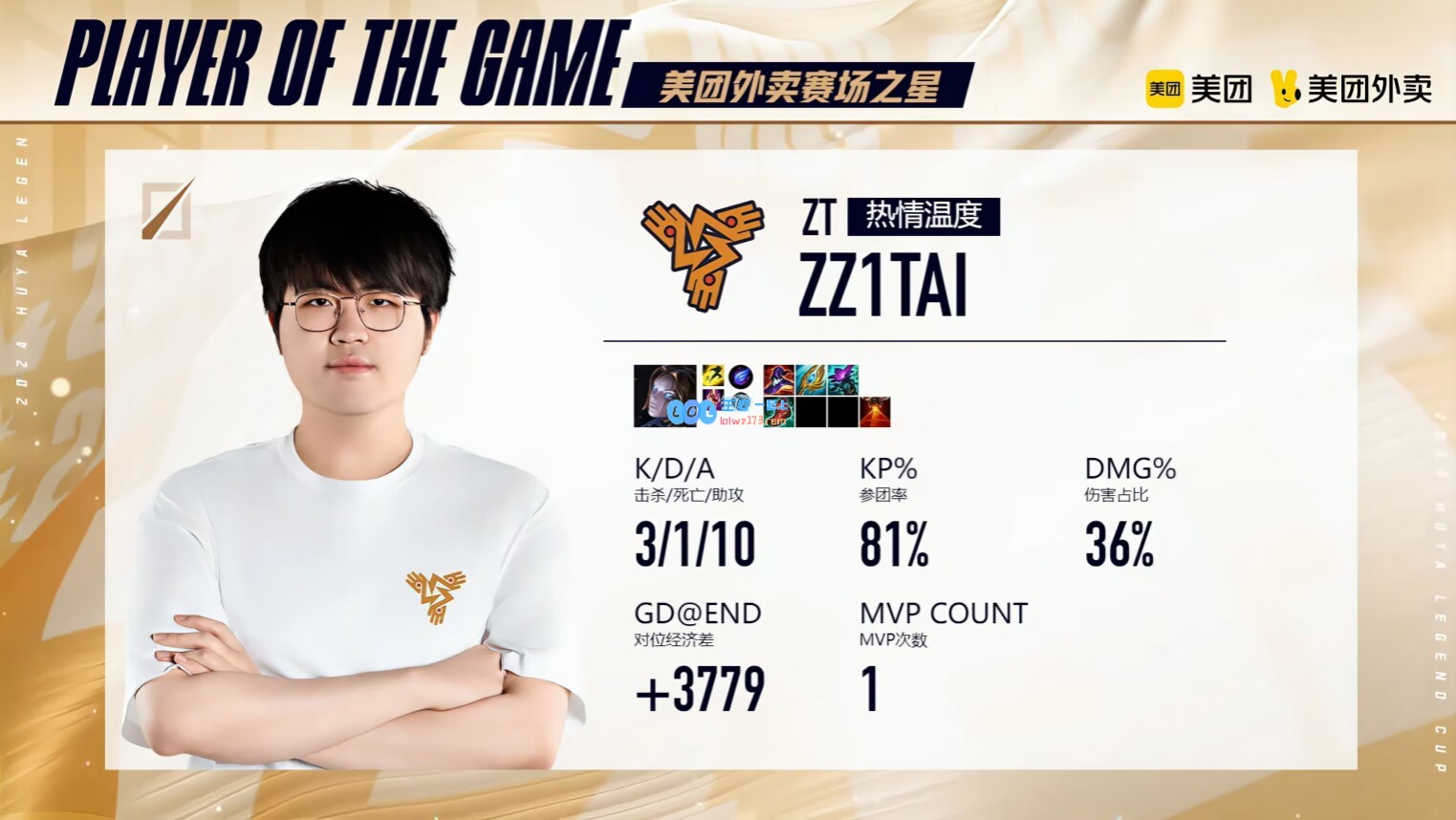 C得让人陌生！Zz1tai发条8-2-9豪取MVP！今日三连MVP！