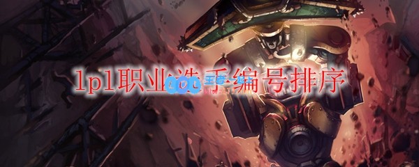 lpl职业选手编号排序_LOL游戏攻略