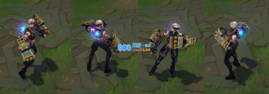 《LOL》蔚灵能特工皮肤效果预览_LOL游戏攻略