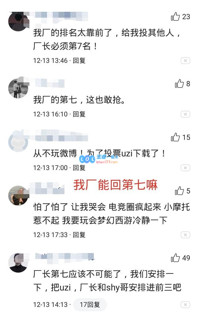 厂长控票失败？第七不保只能送进前三
