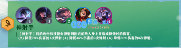 《LOL》云顶之弈S4神射手羁绊介绍_LOL游戏攻略