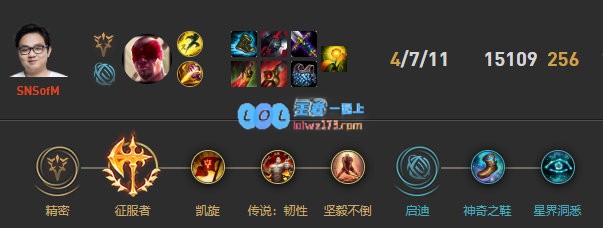 《LOL》sofM瞎子S10天赋出装介绍_LOL游戏攻略