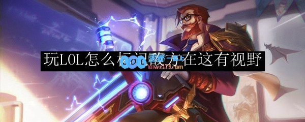 玩LOL怎么标记敌方在这有视野_LOL游戏攻略