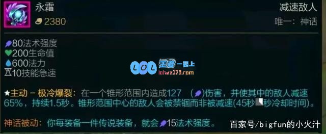 LOL萨勒芬妮神话装备选择_LOL游戏攻略