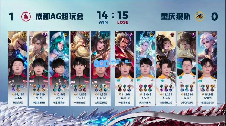 🎮大帅大乔断线保家！龙团绕后大招拿下胜利！AG1_0狼队