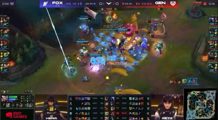 🎮LCK夏季赛：大龙毁一生！Peyz四杀收割GEN逆天翻盘横扫FOX