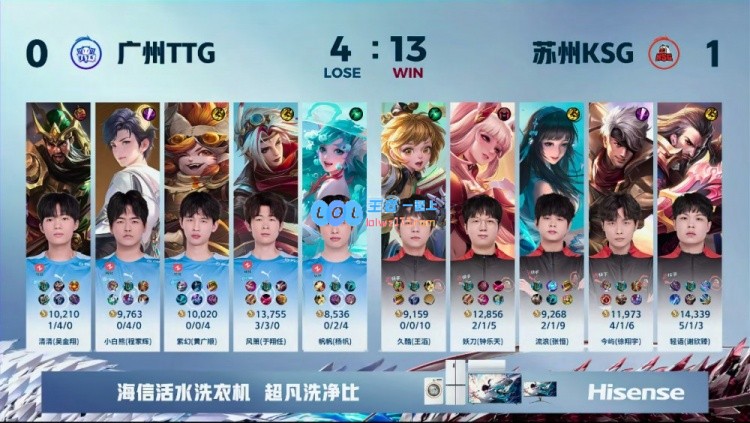 🎮轻语曹操掌握霸道力量拿下TTG！KSG1_0TTG