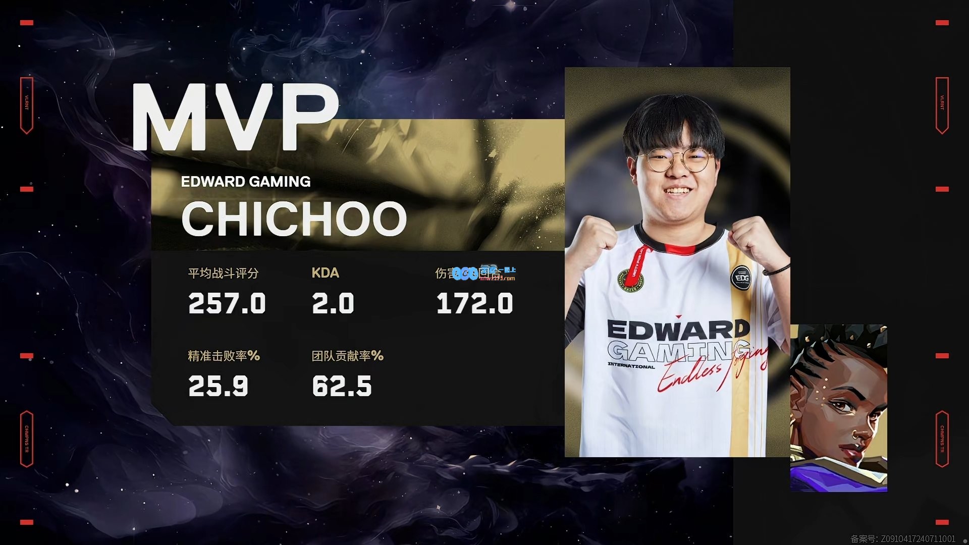 残局皇帝！Chichoo决胜局力挽狂澜以172的回合伤害当选MVP！