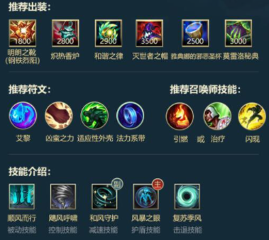 英雄联盟手游辅助迦娜怎么出装_辅助迦娜出装推荐