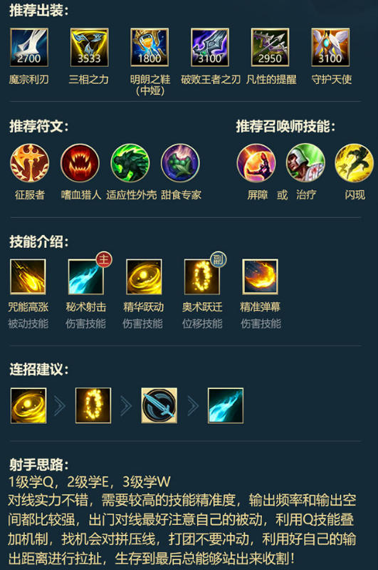 英雄联盟手游伊泽瑞尔怎么出装_lol手游伊泽瑞尔出装攻略