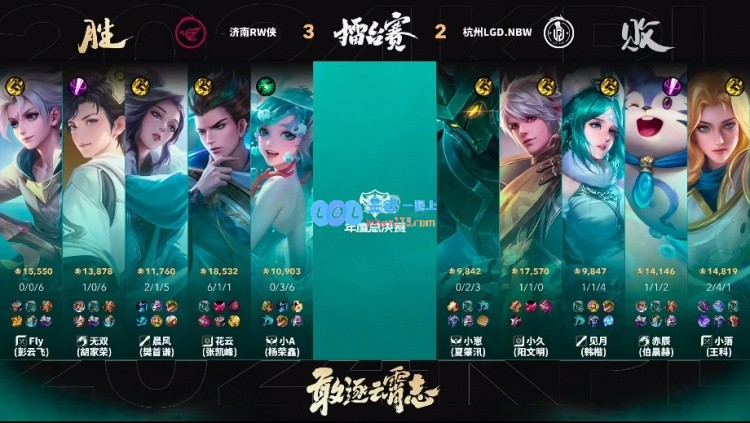?Fly双大亚连率队翻盘！RW再次让二追三拿下胜利！RW3_2LGD