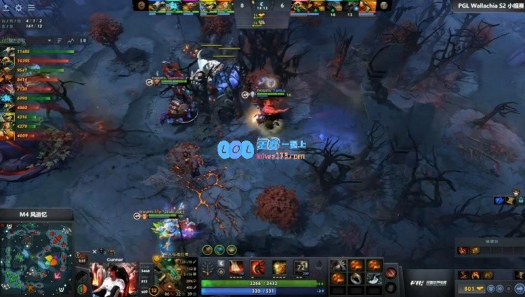 ?哈斯卡血量蒸发混沌发育无门iG无缘八强淘汰赛