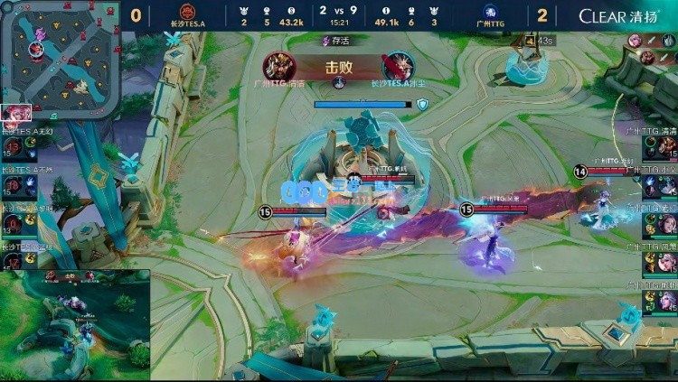 ?小义大司命一技能关键抢龙拿下胜利！TTG3_0TES