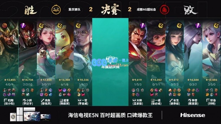 ?归期关羽骑着摩托车成功逼平AG，狼队在激战中以2_2紧咬比分！