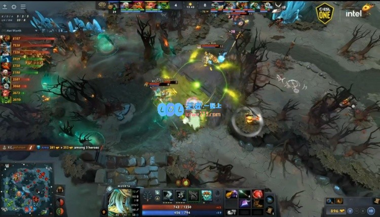 ?ESLONE曼谷：火枪手狂战水人兽王挥斧斩杀玛尔斯XG迎来胜利首局