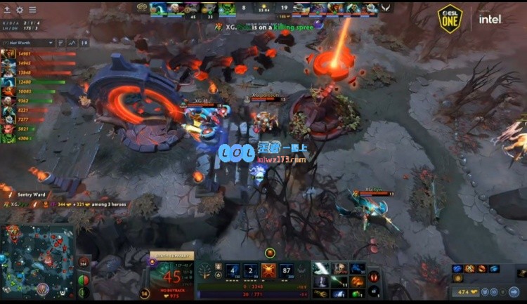 ?ESLONE曼谷：火枪手狂战水人兽王挥斧斩杀玛尔斯XG迎来胜利首局