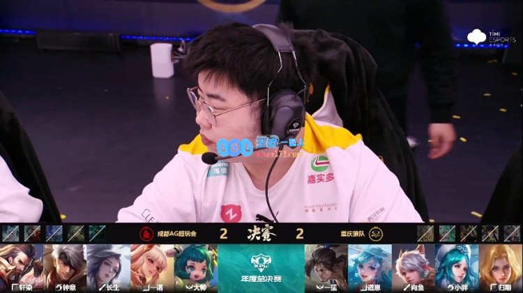 ?夏侯掌控全场节奏，抗击能力与输出兼备，AG3_2战胜狼队拿下赛点！