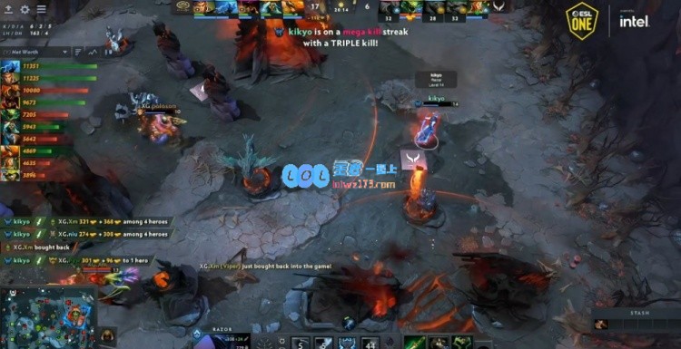 ?ESLONE曼谷：惊心动魄的决战大圣雷泽强势回击逆转XG扳平局势