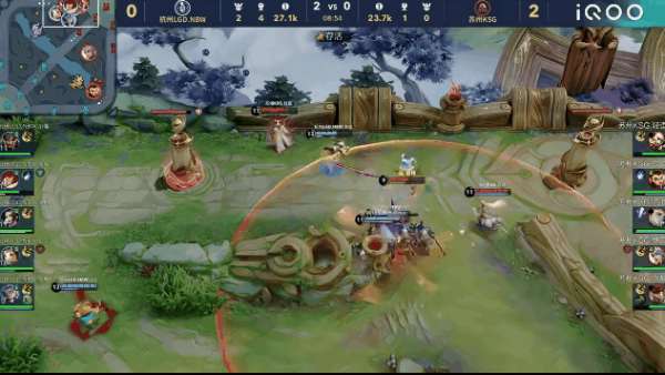LGD.NBW1_2KSG，鲁班父子团战取胜，LGD.NBW鏖战扳回一局