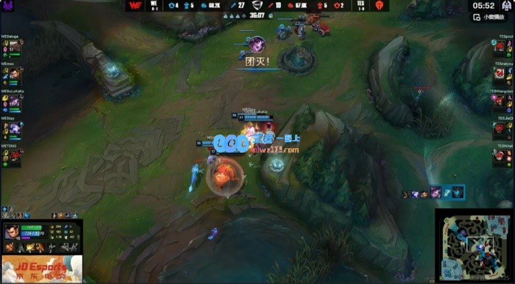 🎮Wangxiao妮蔻多次精彩表现&远古龙团造成致命失误WE团队齐心逆转翻盘赢得首场比赛