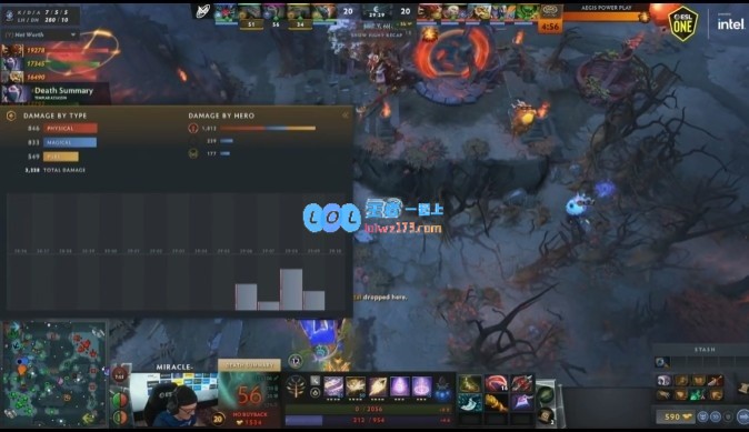 ?ESL曼谷拉比克偷拱完美团gaozu二代肉山强势一波击溃Nigma队伍
