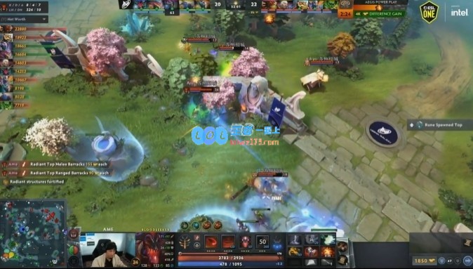 ?ESL曼谷拉比克偷拱完美团gaozu二代肉山强势一波击溃Nigma队伍