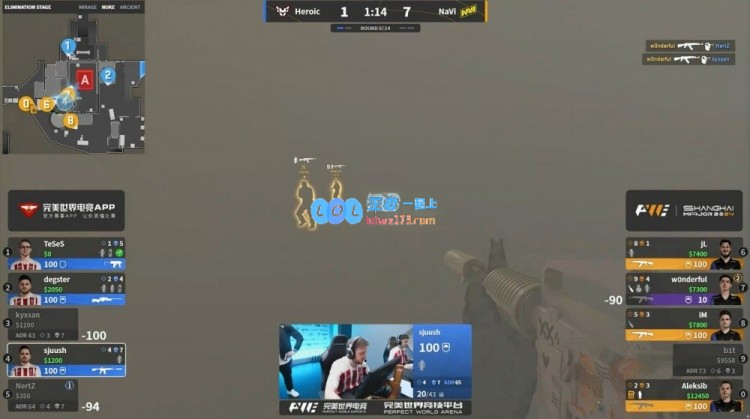 🎮重回巅峰！b1t三杀如梦幻般逆转，Navi神奇表现以13_5战胜对手成功翻盘