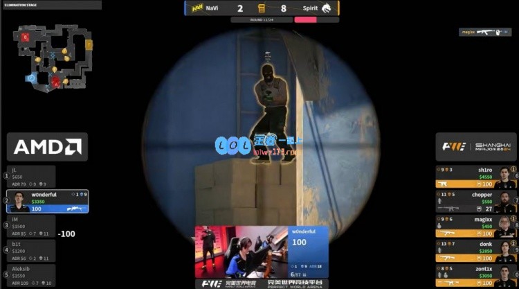 🎮上海Major：donk再显神威，Navi全队状态低迷以2_13惨败于Spirit