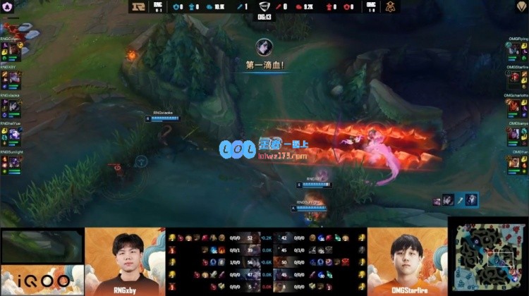 ?Sunlight狂舞疯牛秀banye+Starfire双箭齐发OMG猛狙RNG完成横扫