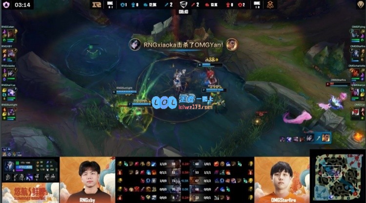 ?Sunlight狂舞疯牛秀banye+Starfire双箭齐发OMG猛狙RNG完成横扫