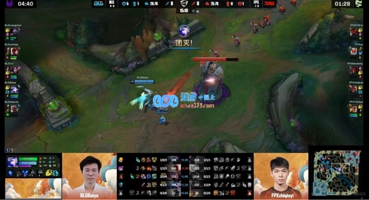 🎮精彩对决！Liangchen贾克斯关键反击助力BLG逆转战胜FPX