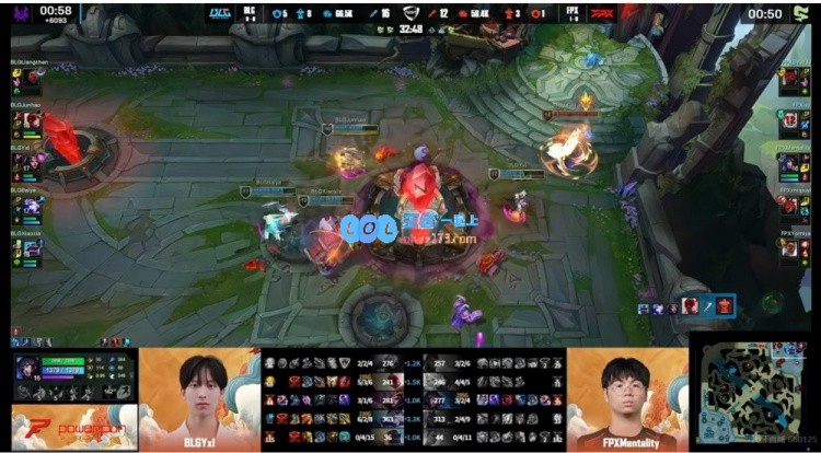 🎮精彩对决！Liangchen贾克斯关键反击助力BLG逆转战胜FPX