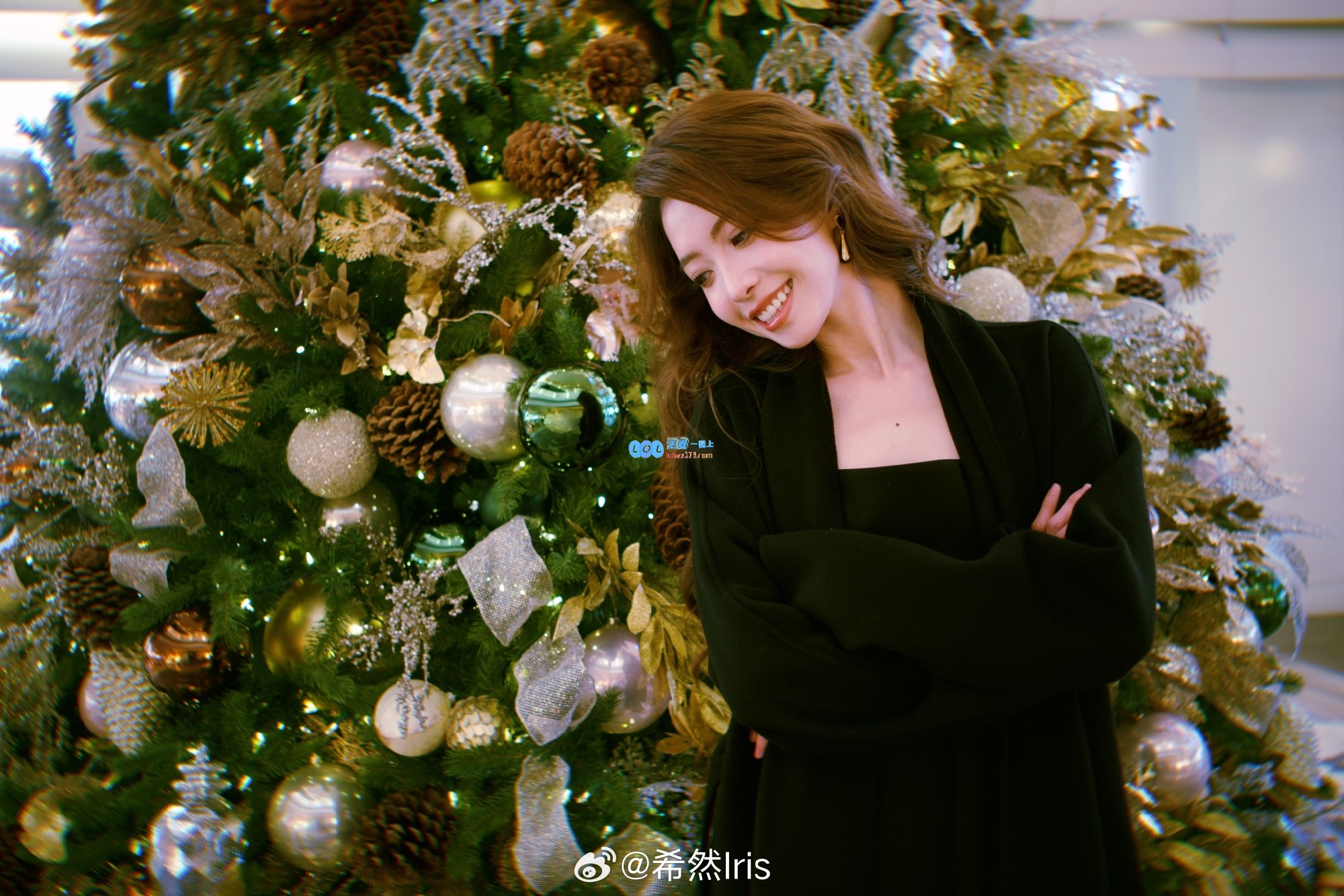 希然分享美照：欢快迎接2024年最后一个月，准备圣诞节的快乐时光✨