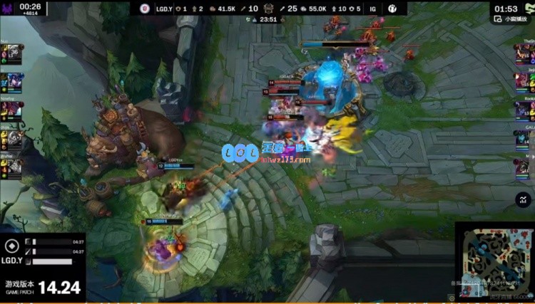 🎮团战风云！Rookie火力全开Jiejie全力以赴iG战胜LGD.Y展现强劲实力