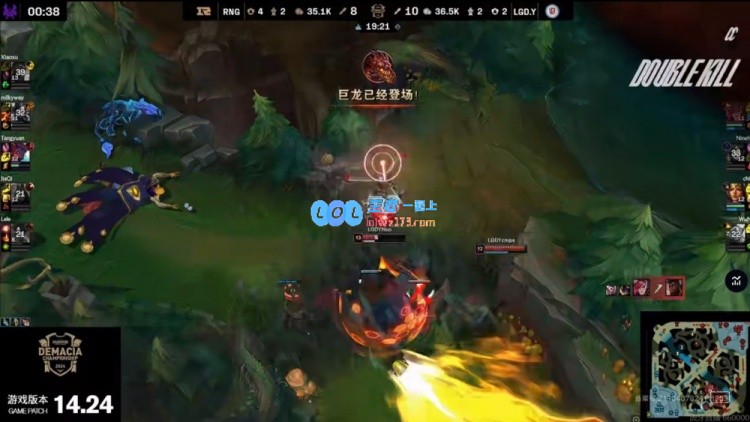 ?青训未能助力RNG遭遇LGD.Y强势打击，再次吞下二连败苦果