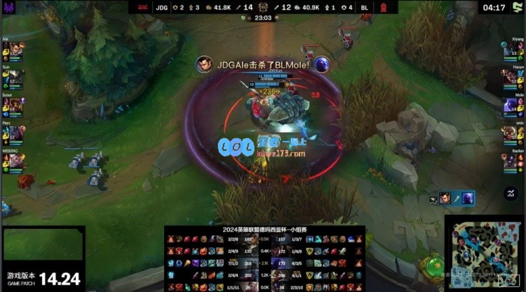 🎮维克托闪耀登场，老贼飞机难敌光辉进化JDG战胜宝蓝队实现大逆转