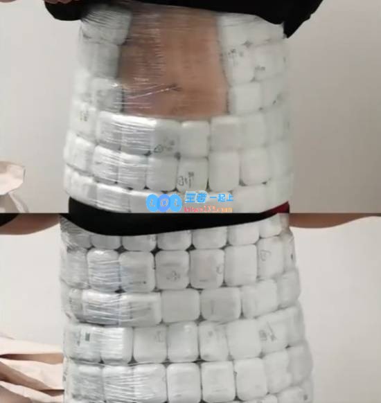 男子将100个苹果耳机藏于腹腔伪装成“完美腹肌”企图入境