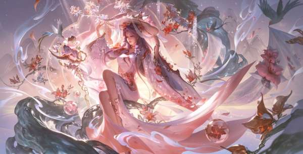王昭君教学：前期必须卡线打优势，二技能不用可能更有效
