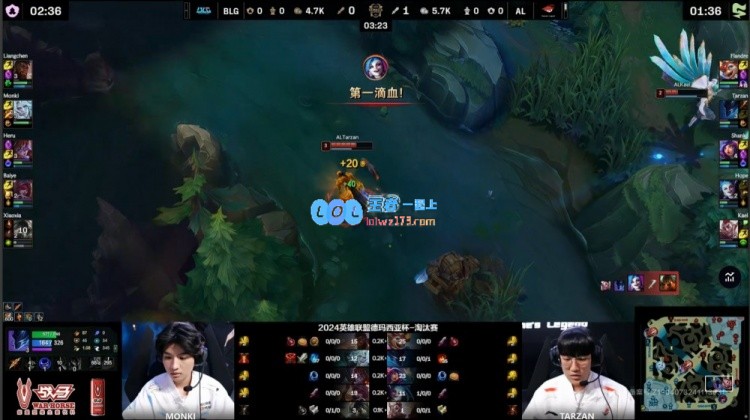 🎮积分王杰金克丝枪炮轰鸣两度三杀AL横扫BLG二队晋级