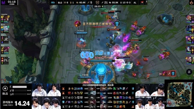 🎮积分王杰金克丝枪炮轰鸣两度三杀AL横扫BLG二队晋级