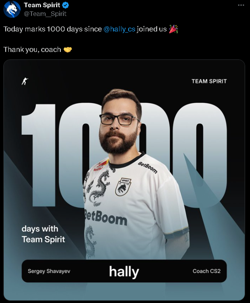 Spirit教练hally迎来执教队伍1000天的里程碑