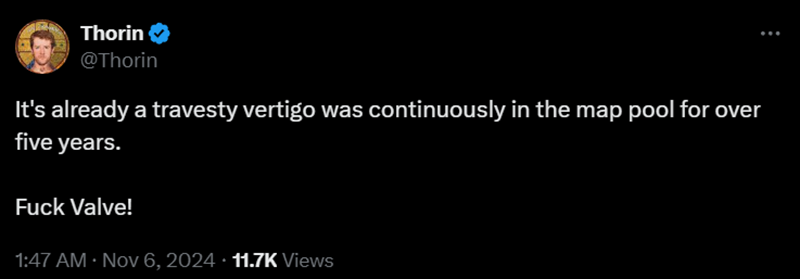CS众选手与分析师谈Vertigo：是最不成功的一张地图