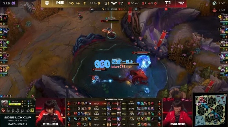 ?小吕布闪耀全场！Keria璐璐强势击杀KingenOner三杀助力T1横扫NS