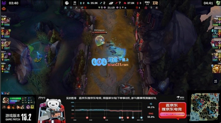 ?全神班！iG与稀碎各自战斗成功培养出天才MilkywayRNG取得首场胜利