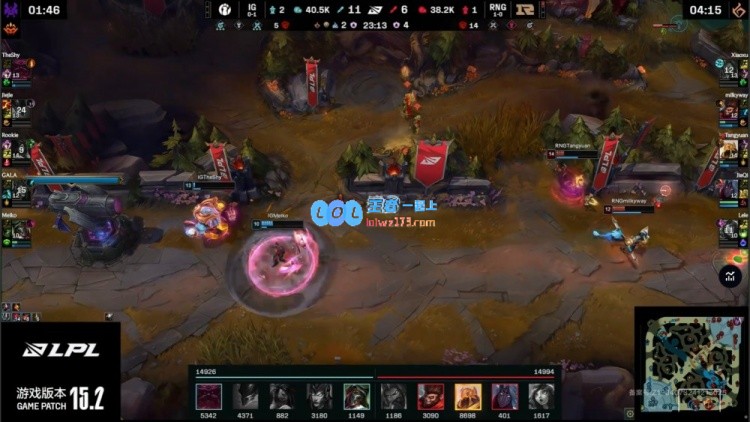 ?Rookie力挽狂澜保住家园圆神沙皇棋差一步iG惊险扳回一城