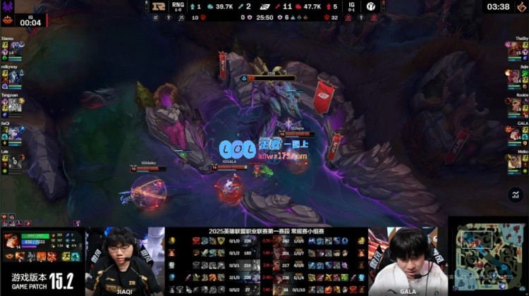 ?众神归来！Rookie乌鸦实力1拖3精彩控场RNG遭遇前期崩溃iG领先赛点