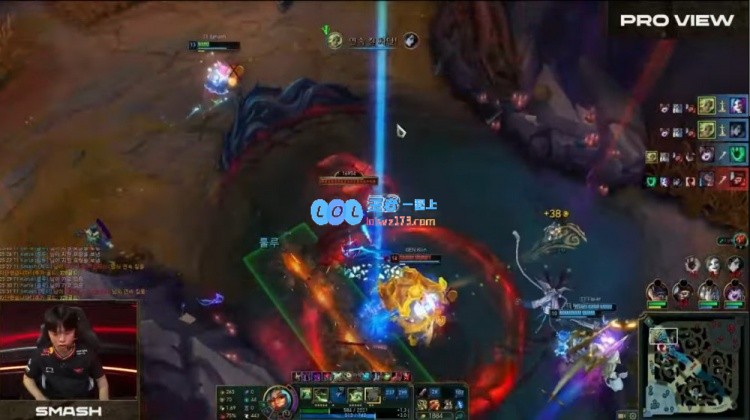 ?小吕布队安勿念！Ruler独自作战面对Oner与Smash强势冲锋T1战胜GEN2_1