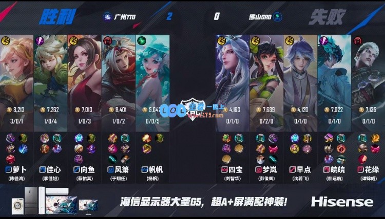 ?萝卜姬小满全力瞄准C位，成功硬切孙尚香助TTG以2_0战胜DRG！